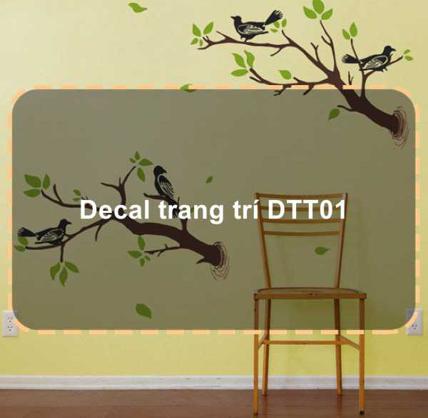 Decal trang trí DTT01