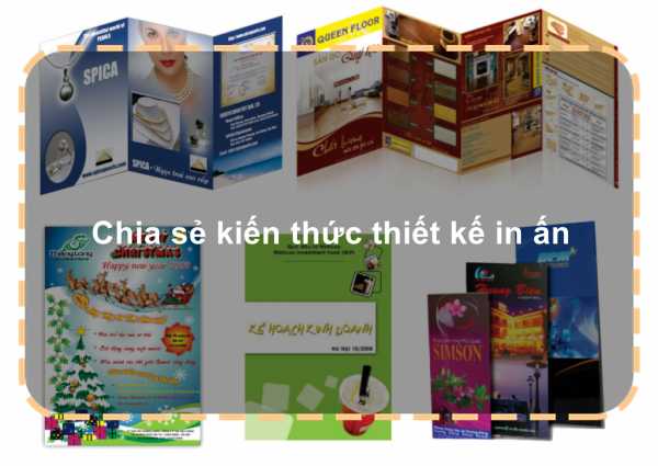 Chia sẻ kiến thức thiết kế in ấn