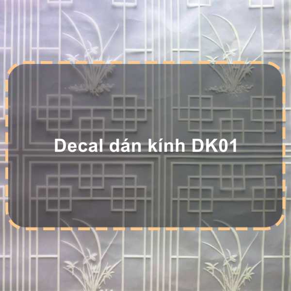 Decal dán kính DK01