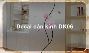 Decal dán kính DK06