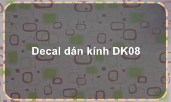 Decal dán kính DK08