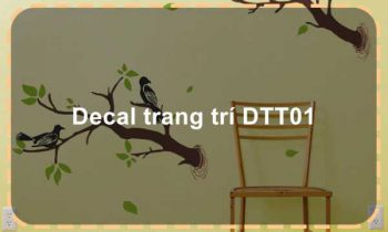 Decal trang trí DTT01