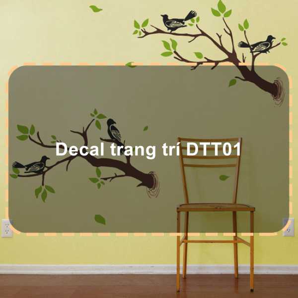 Decal trang trí DTT01