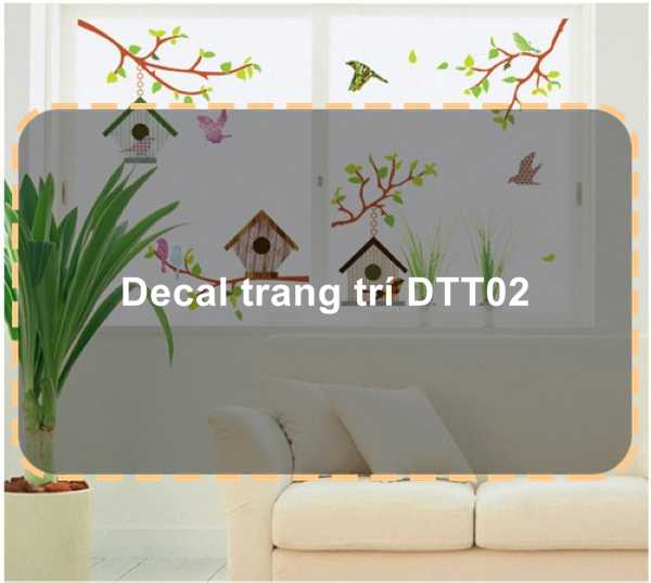 Decal trang trí DTT02