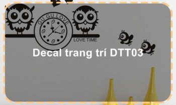 Decal trang trí DTT03