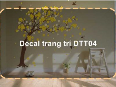 Decal trang trí DTT04