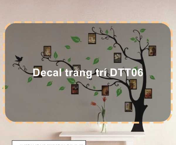 Decal trang trí DTT06