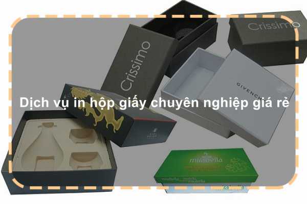 In hộp giấy chuyên nghiệp giá rẻ