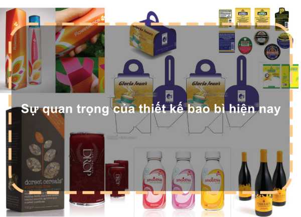 Sự quan trọng của thiết kế bao bì hiện nay