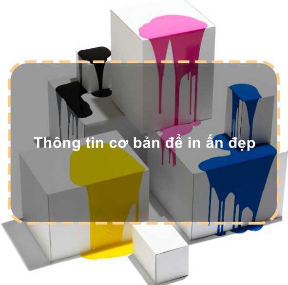 Thông tin cơ bản để in ấn đẹp